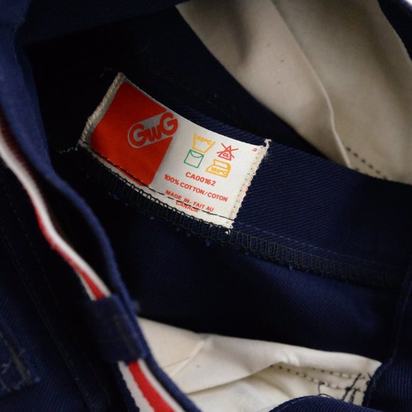 Vintage Great Western Garment Company 60's Dark Wash Straight Leg Jeans 27x34 - Picture 11 of 15